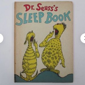 Vintage 1962 1st Edition DR. SEUSS’S Sleep Book Hard Cover